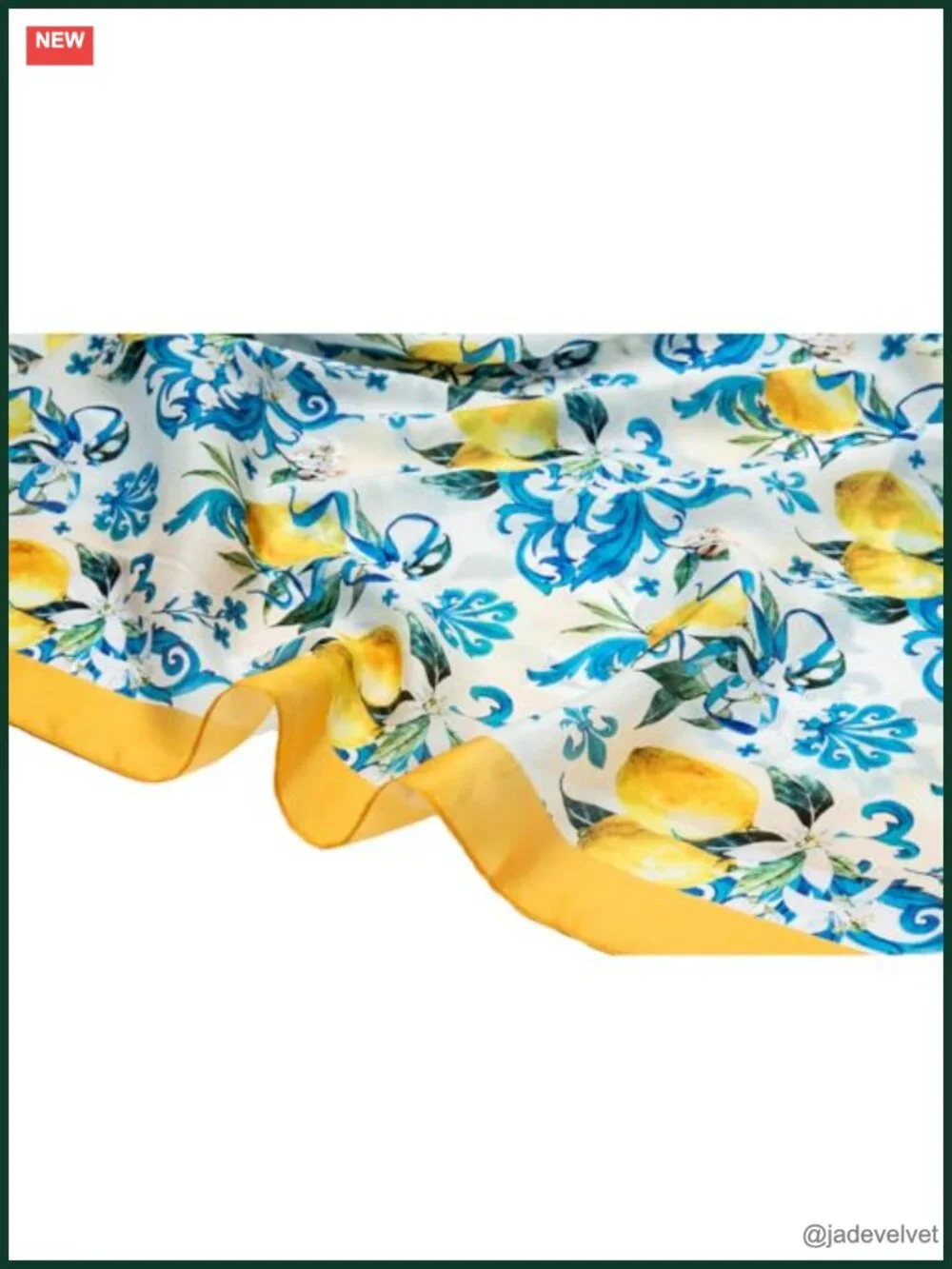 Lightweight Silk Like Pattern Fashion Scarf Head Scarf Neck Wrap